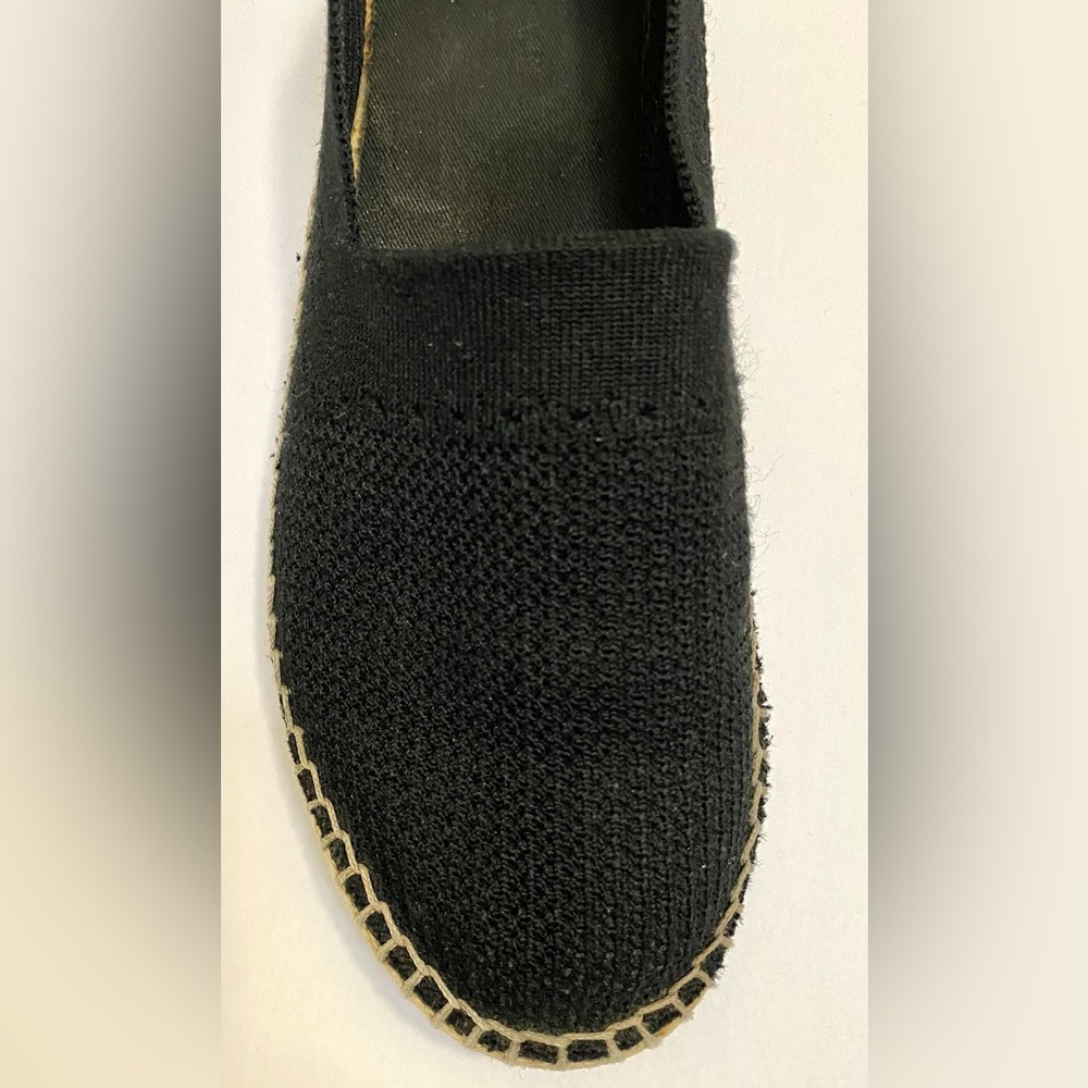 Women’s Cole Haan Pinch Maine Classics Grand OS Black Knit/Jute Espadrilles 8.5B - Picture 7 of 8
